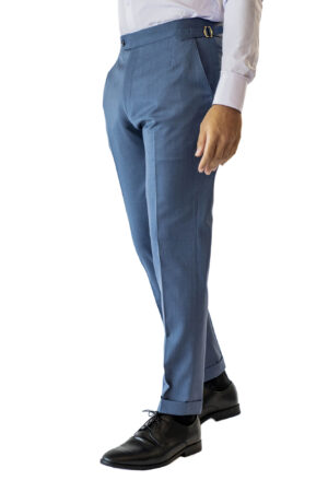 Mid Blue Trouser