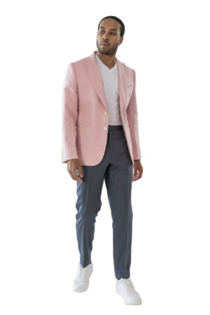 Pink Linen Jacket