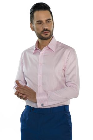 Pink Stripe Shirt