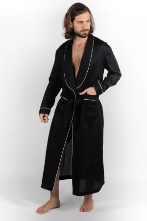 Tusk Dressing Gown – Coal