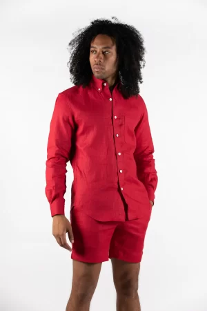 Ray Long Shirt – Ruby
