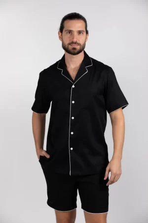 Lucem Short Shirt – Coal