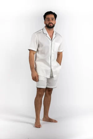 Lucem Short Shirt – Bone