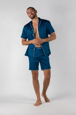 Lucem Short Shirt – Sea
